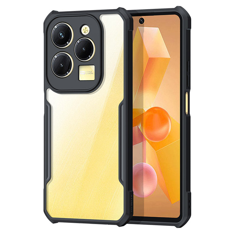 XUNDD For Transsion Infinix Hot 40 / Hot 40 Pro Phone Case TPU Frame Acrylic Back Protective Cover XUNDD For Transsion Infinix Hot 40 / Hot 40 Pro Phone Case TPU Frame Acrylic Back Protective Cover